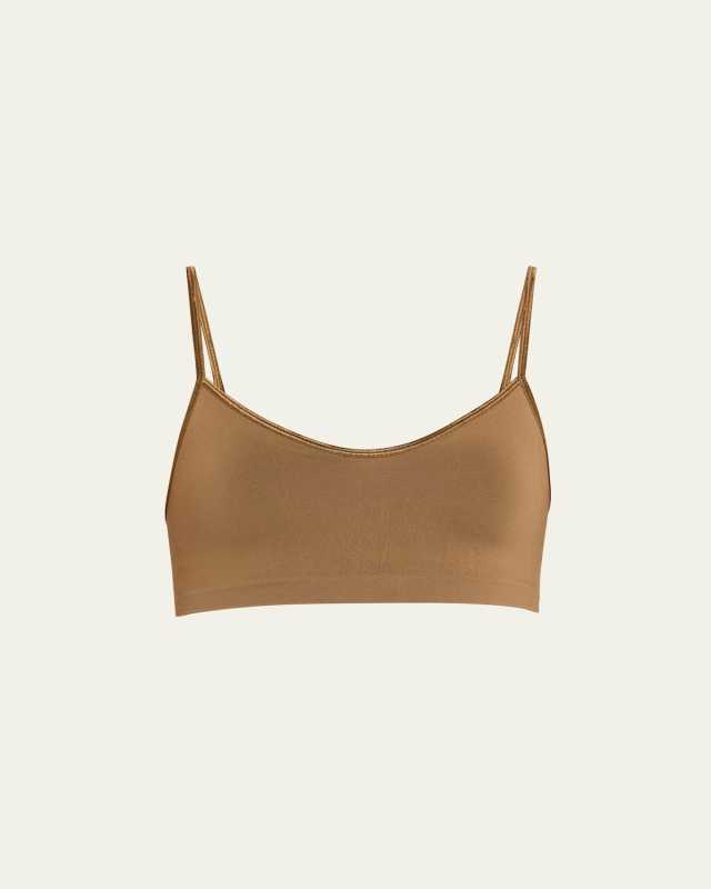 Touch Feeling Spaghetti Strap Crop Top